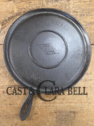 Rare find! 1890’s Griswold’s Erie #9 Cast Iron Diamond Logo Griddle. This was a very limited style. Gorgeous! Griddle