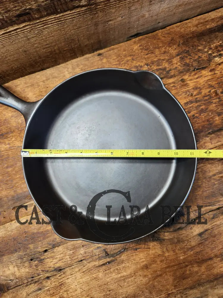 Rare Find #9 Griswold ’Erie’ First Series! 1890’S Era Cast Iron Skillet Ready To Use! These