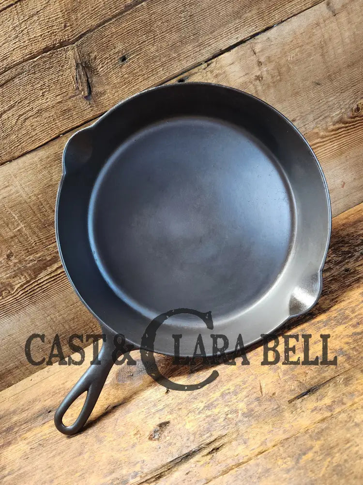 Rare Find #9 Griswold ’Erie’ First Series! 1890’S Era Cast Iron Skillet Ready To Use! These