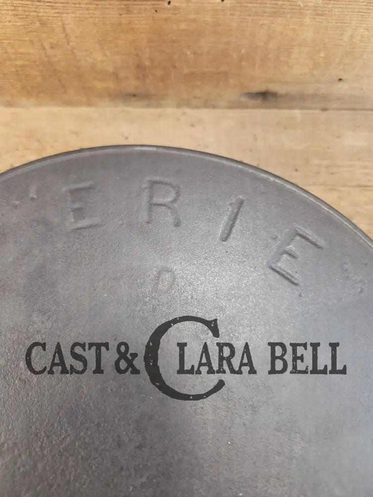 RARE find #9 Griswold ’Erie’ FIRST series! 1890’s era cast iron skillet. These do not come around often! Skillet