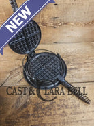 RARE Griswold #7 Waffle Iron with Short Base and Alaskan Handles Patt. 146 N The Griswold Mfg. Co. Erie PA USA Waffle