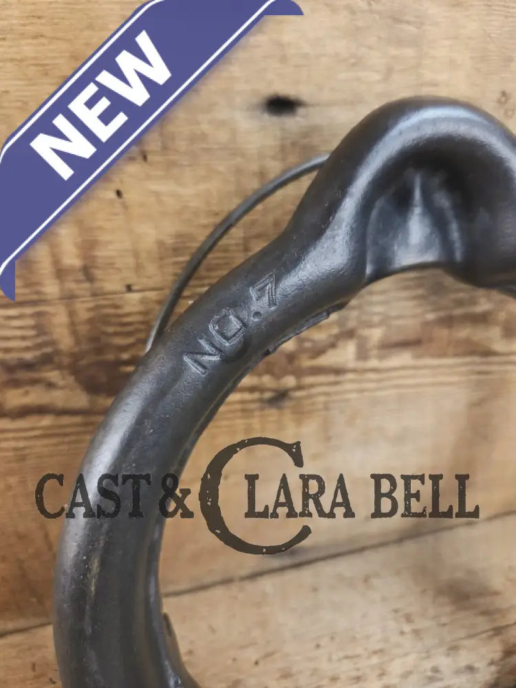 RARE Griswold #7 Waffle Iron with Short Base and Alaskan Handles Patt. 146 N The Griswold Mfg. Co. Erie PA USA Waffle