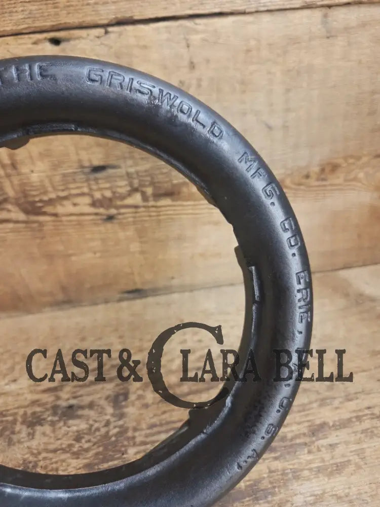 RARE Griswold #7 Waffle Iron with Short Base and Alaskan Handles Patt. 146 N The Griswold Mfg. Co. Erie PA USA Waffle