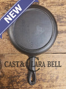 Restored Birmingham Stove & Range #3 Cast Iron Egg Skillet Red Mountain Series. SC24 Skillet