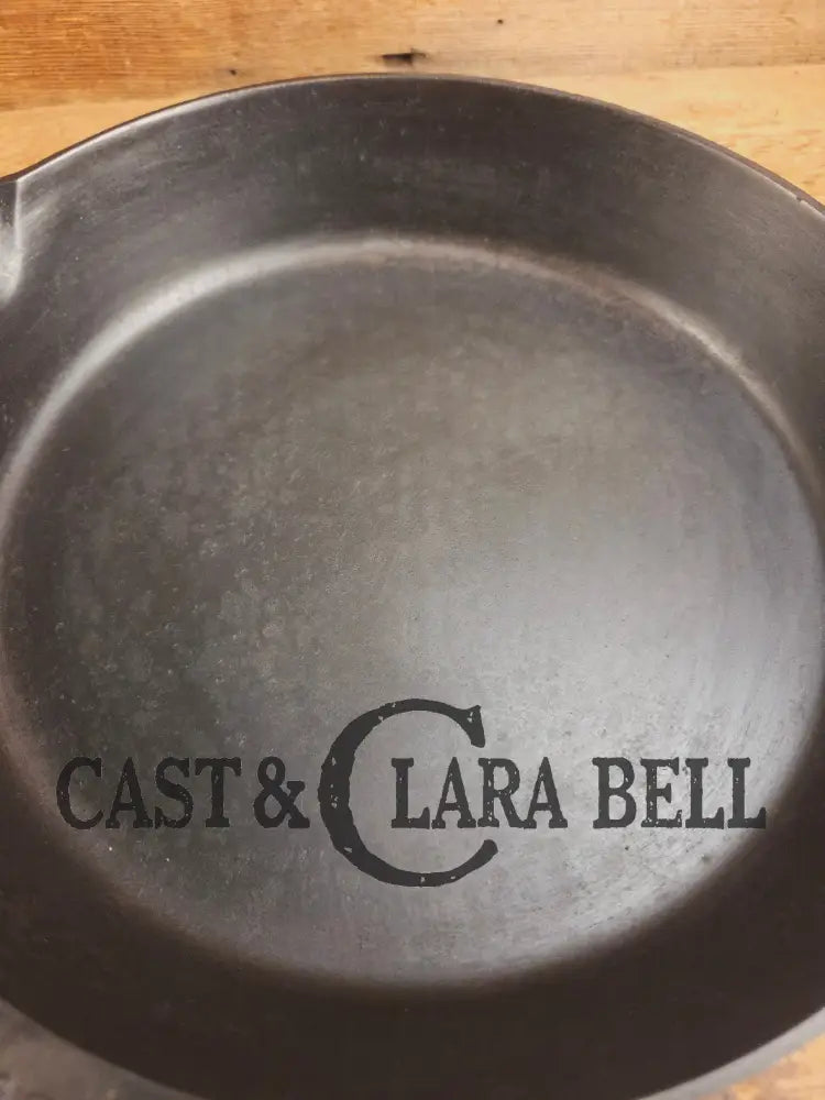 Scare to find BIG Skillet! 1920’s Griswold #10 Skillet with Large Block Logo 716 Fully restored. Getting harder to