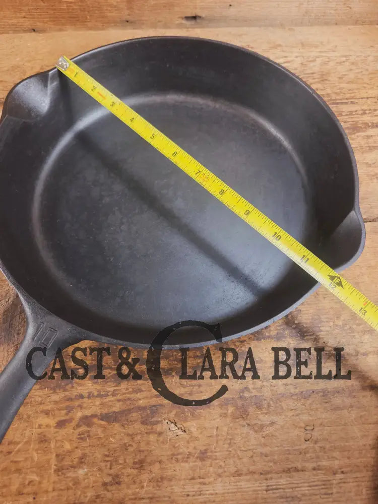 Scare to find BIG Skillet! 1920’s Griswold #10 Skillet with Large Block Logo 716 Fully restored. Getting harder to