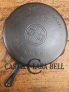 Scare to find BIG Skillet! 1920’s Griswold #10 Skillet with Large Block Logo 716 Fully restored. Getting harder to