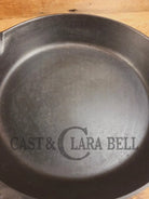 Scare to find BIG Skillet! 1920’s Griswold #10 Skillet with Large Block Logo 716 Fully restored. Getting harder to