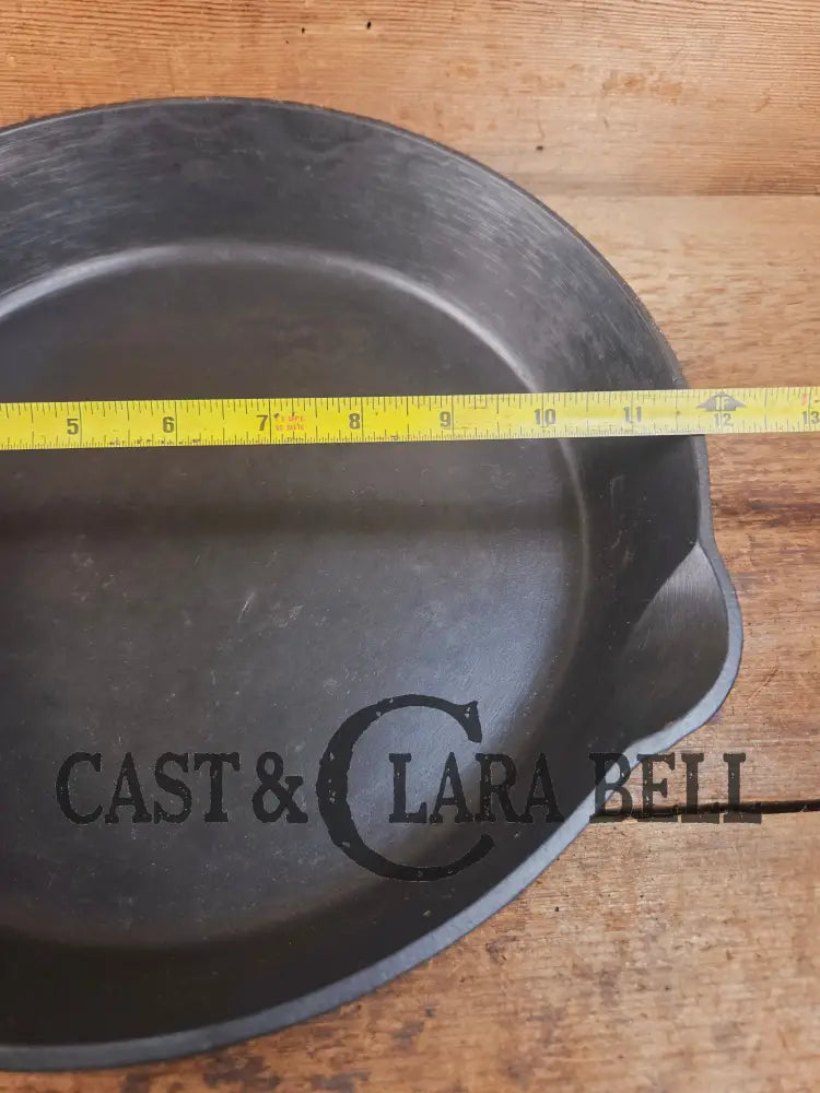 Scare to find BIG Skillet! 1920’s Griswold #10 Skillet with Large Block Logo 716 Fully restored. Getting harder to