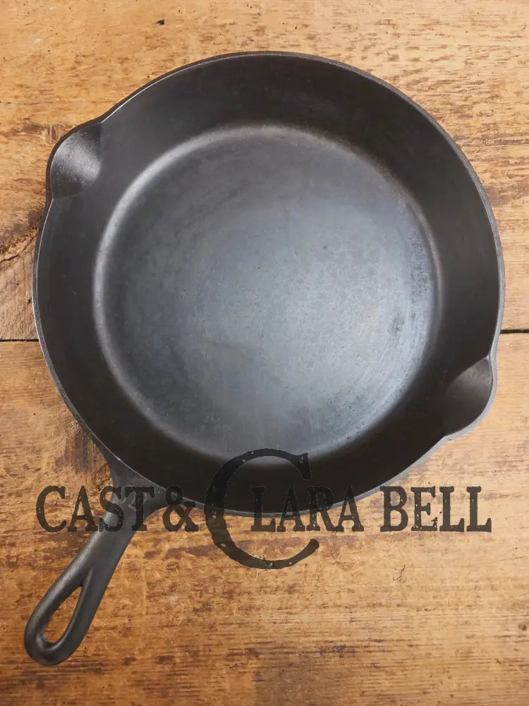 Scare to find BIG Skillet! 1920’s Griswold #10 Skillet with Large Block Logo 716 Fully restored. Getting harder to