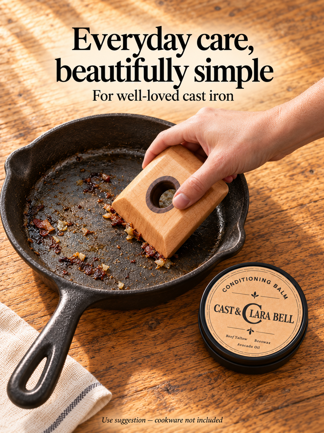 Cast Iron Maintenance Set - Gift Box