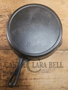 1905-1909! Second series Griswold Victor #8 Skillet 722. Restored and Ready to Use! Skillet