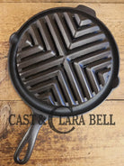 Show Stopper & hard to find Complete Griswold Double Broiler. Amazing piece of American history perfect for searing.