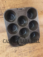 Sleek and elegant! 1930’s Wagner Ware 8 cup Popover Pan 1336 ’R’. Restored and Ready to bake delicious desserts!