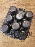 Sleek and elegant! 1930’s Wagner Ware 8 cup Popover Pan 1336 ’R’. Restored and Ready to bake delicious desserts!