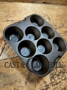 Sleek and elegant! 1930’s Wagner Ware 8 cup Popover Pan 1336 ’R’. Restored and Ready to bake delicious desserts! SC24