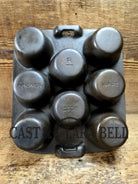 Sleek and elegant! 1930’s Wagner Ware 8 cup Popover Pan 1336 ’R’. Restored and Ready to bake delicious desserts! SC24