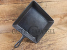 Sleek and elegant early 1900’s Lodge square skillet. Versatile pan for your arsenal! Makes wonderful corbread! - Skillet