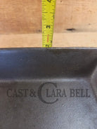 Sleek and elegant early 1900’s Lodge square skillet. Versatile pan for your arsenal! Makes wonderful corbread! - Skillet