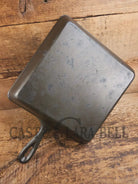 Sleek and elegant mid 1900’s Lodge square cast iron skillet. SQSK and #8 markings. Versatile pan for your arsenal!