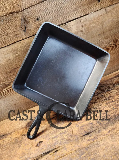 Sleek And Elegant Mid 1900’S Lodge Square Skillet. Versatile Pan For Your Arsenal! Skillet