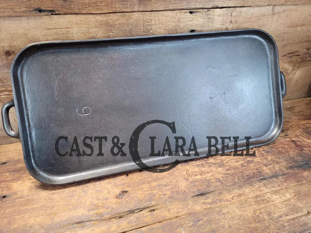 So Cool! 1920’S Favorite #9 Long Griddle With ’Buttered Over’ Smiley Logo