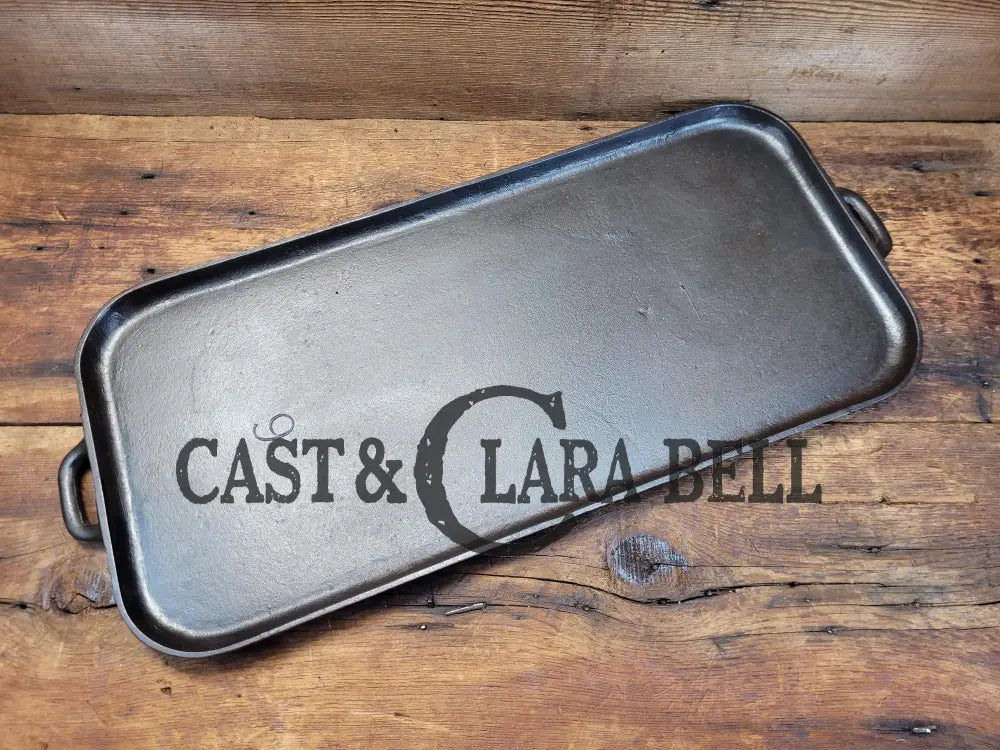 So Cool! 1920’S Favorite #9 Long Griddle With ’Buttered Over’ Smiley Logo