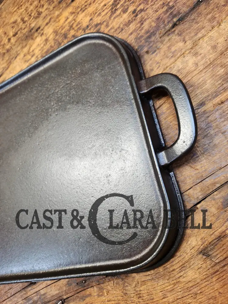 So Cool! 1920’S Favorite Piqua Ware #8 Griddle With Griswold Ghost Marks! Griddle