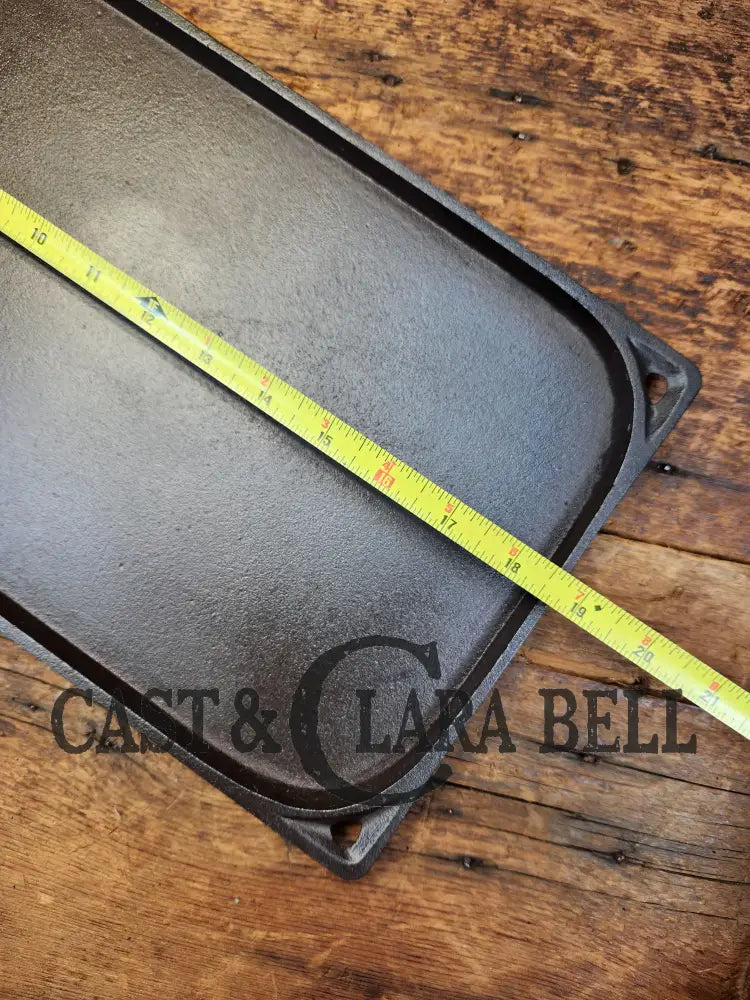 So Cool And Rare! Loth’s #8 Cast Iron ’Long Pan’ The W.j. Loth Stove Co. Waynesboro Virginia Griddle