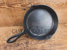 So cool! The hammered Unknown Foundry pointy handle #3 cast iron skillet. Maker Unknown great for sides! Skillet