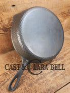 So cool! Classic 1930’s Wagner #8 Cast Iron Skillet with Hammered Finish Skillet