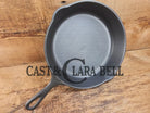 So cool! Classic 1930’s Wagner #8 Cast Iron Skillet with Hammered Finish Skillet