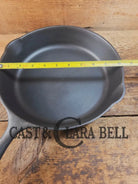 So cool! Classic 1930’s Wagner #8 Cast Iron Skillet with Hammered Finish Skillet