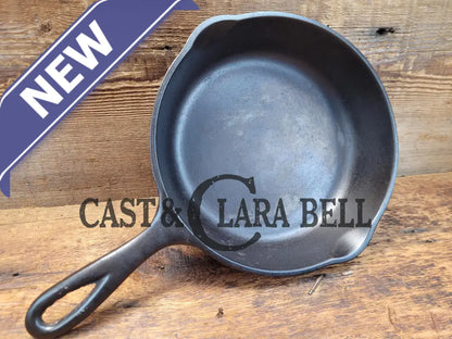 So Cool! Harder To Find 1930’S Wagner #6 Cast Iron Skillet With Hammered Finish