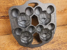 So cool! Lodge made Mickey Mouse Gem Pan. Makes great mini cakes! - Bakeware