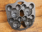So cool! Lodge made Mickey Mouse Gem Pan. Makes great mini cakes! - Bakeware