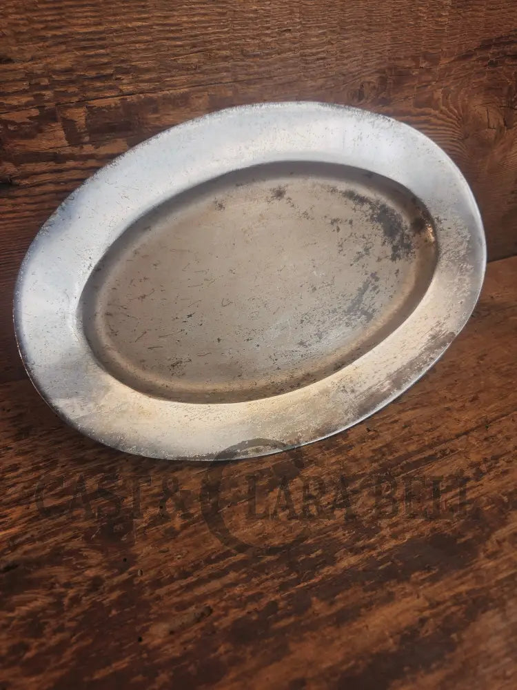 So cool & not common! Griswold #848 ’Steak Platter’. Very cool for the dinner table. - Skillet