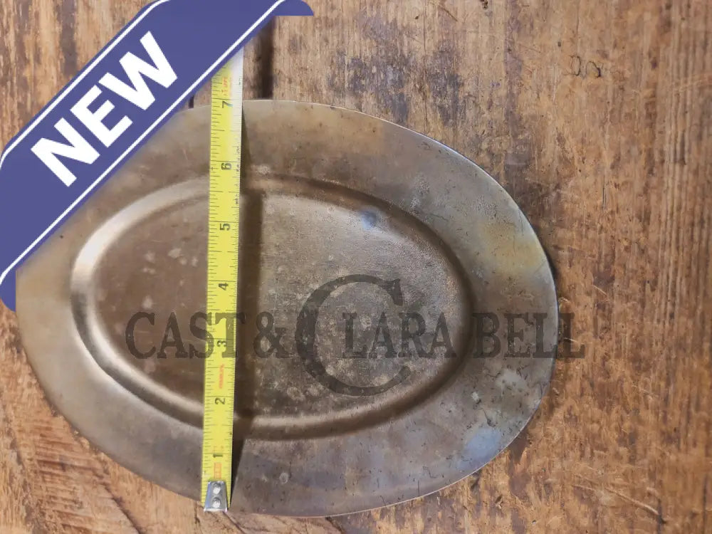 So cool & not common! Griswold #848 ’Steak Platter’. Very cool for the dinner table - Skillet