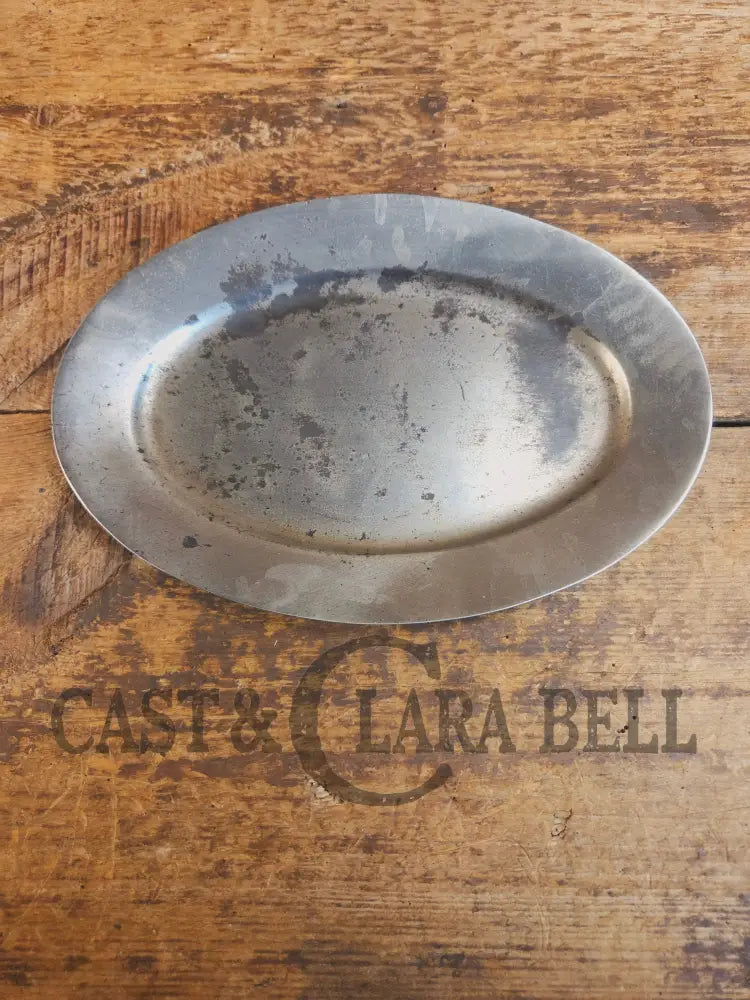 So cool & not common! Griswold #849 Size 9 ’Steak Platter’. Very cool for the dinner table - Skillet