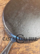 So cool! The Chicago Hardware Foundry pointy handle #5 cast iron skillet. 8-5C - Skillet