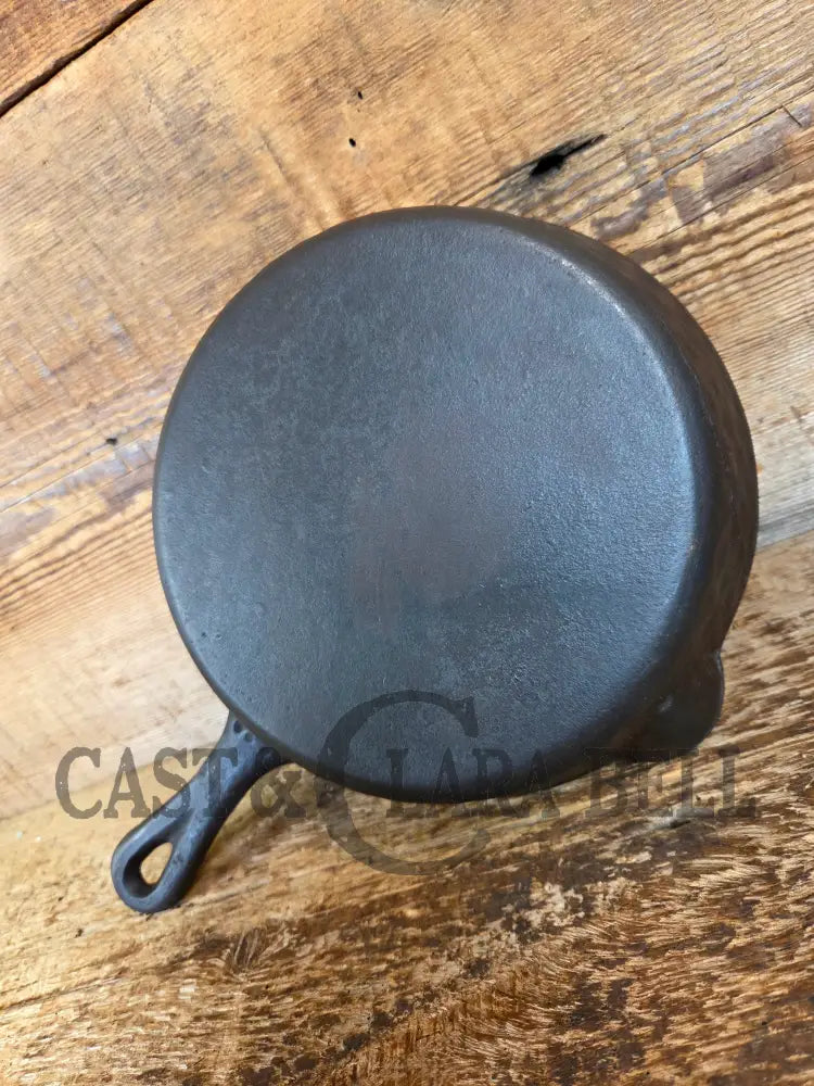 So cool! The ’hammered ugly’ #5 cast iron skillet. Maker Unknown great for sides! - Skillet