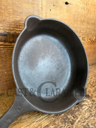 So cool! The ’hammered ugly’ #5 cast iron skillet. Maker Unknown great for sides! - Skillet