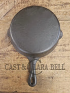 So cool! The ’hammered ugly’ #5 cast iron skillet. Maker Unknown great for sides! SC24 Skillet