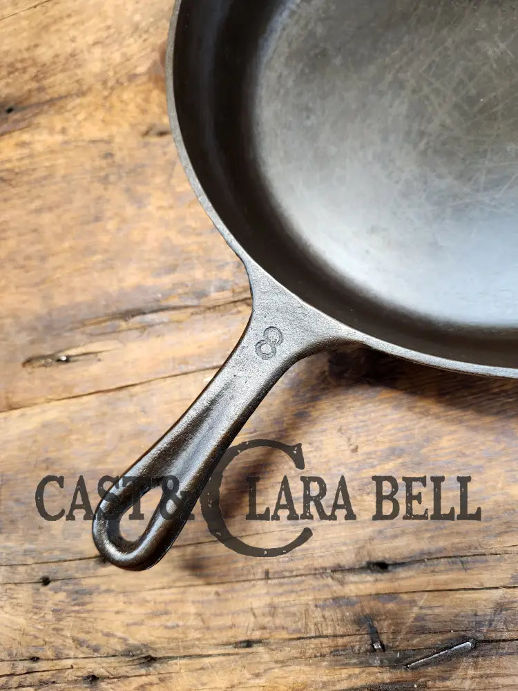 So Cool! The ’Hammered Ugly’ #8 Cast Iron Skillet. Maker Unknown Great For Sides! Sc24 Skillet