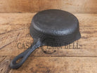 So cool! The hammered Unknown Foundry pointy handle #5 cast iron skillet. Maker Unknown great for sides! Skillet