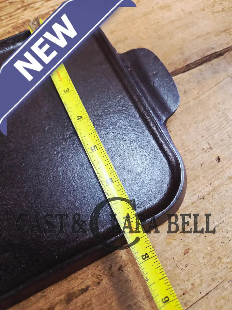 So elegant! 1910’s Griswold #7 Cast Iron Long Griddle with Slant Block Logo ERIE 744 Griddle