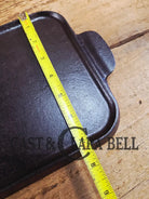 So elegant! 1910’s Griswold #7 Cast Iron Long Griddle with Slant Block Logo ERIE 744 Griddle