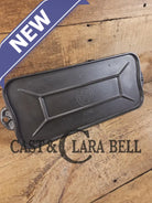 So elegant! 1920’s Griswold #7 Cast Iron Long Griddle with Slant Block Logo 744 Griddle