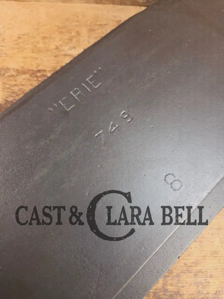 So elegant and very hard to find! ERIE Third Series #8 749 Long Griddle/Sad Iron Heater. Don’t miss this one! Griddle