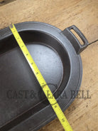 So elegant and very hard to find! 1910’s Griswold #8 Slant Logo 749 Long Griddle/Sad Iron Heater. Don’t miss this one!